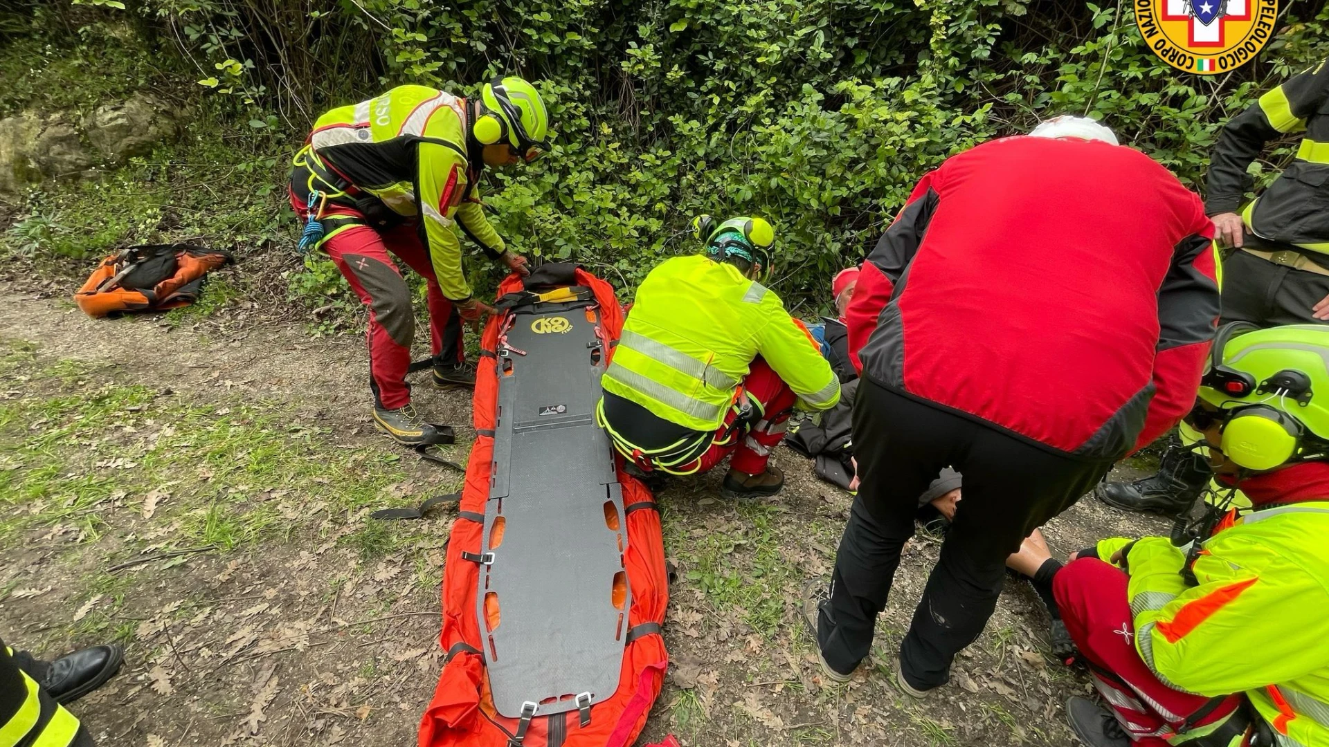 Pratella/ CE: il Soccorso Alpino interviene per porre in salvo un uomo di Venafro caduto dalla propria Mountain-Bike.